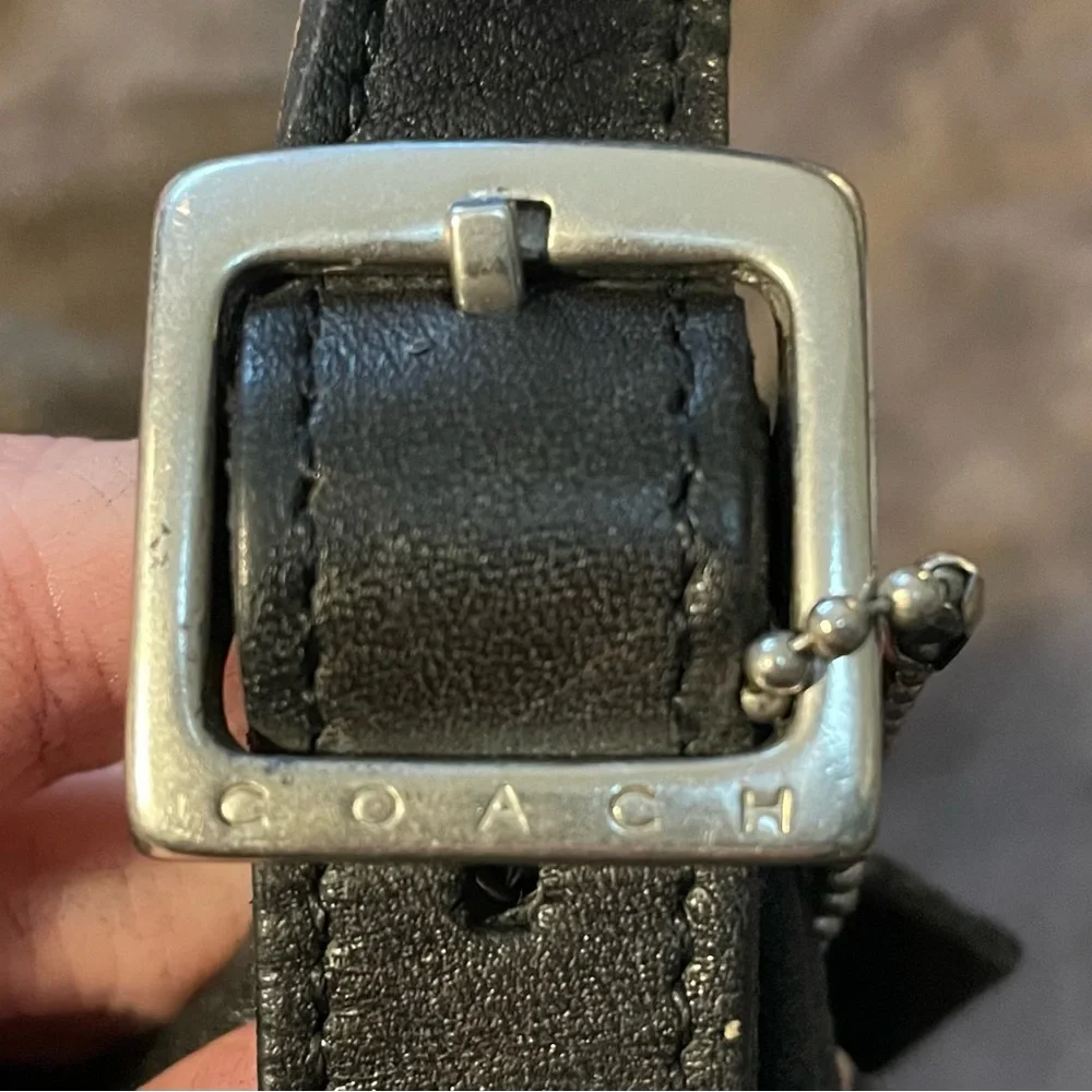 Vintage Coach Slim Hippie Flap Satchel - Picture 6 of 6